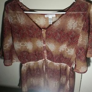 Brownish blouse